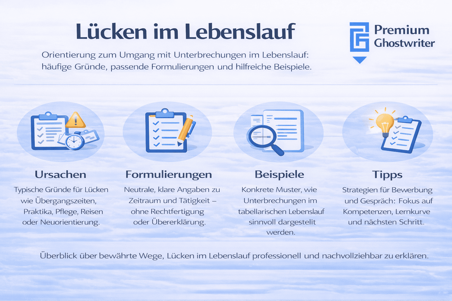 Lücken im Lebenslauf richtig erklären – Ursachen, Beispiele und Tipps für Bewerbung und Vorstellungsgespräch