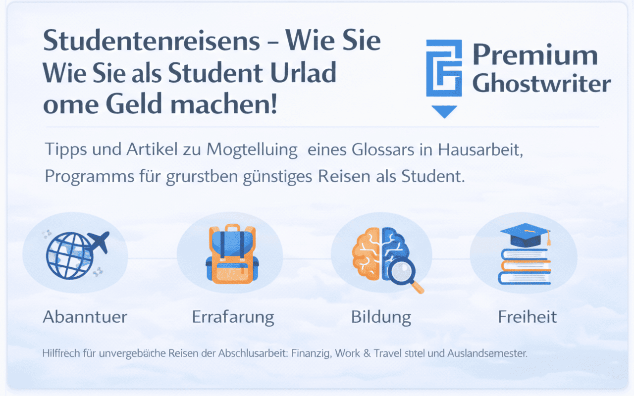 Studentenreisen – Wie Sie als Student Urlaub ohne Geld machen: Tipps, Programme und günstiges Reisen